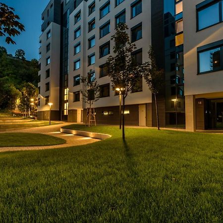 شقة Bratislava Center, River Front, Private Parking Included المظهر الخارجي الصورة